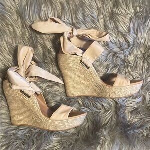 UGG Jules Platform Wedge - Pearl, Women’s Size 7.5